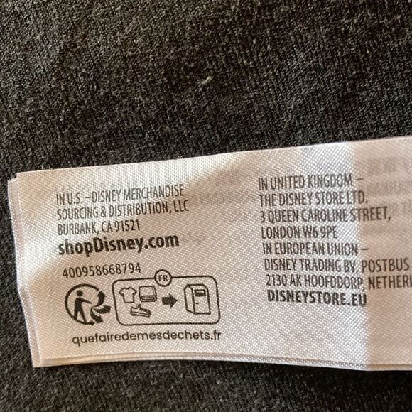 Disney The Marvels Black Pre washed Denim Jacket for Women. Size Small. - Picture 7 of 9